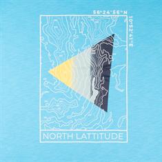 NORTH T-Shirt hellblau