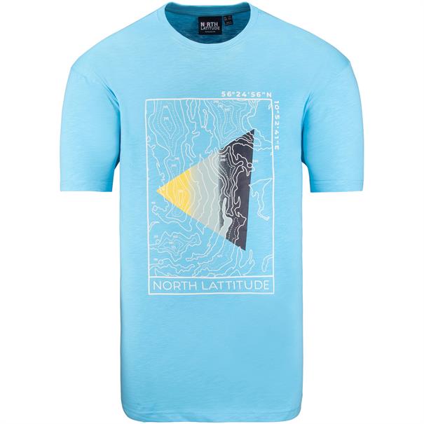 NORTH T-Shirt hellblau