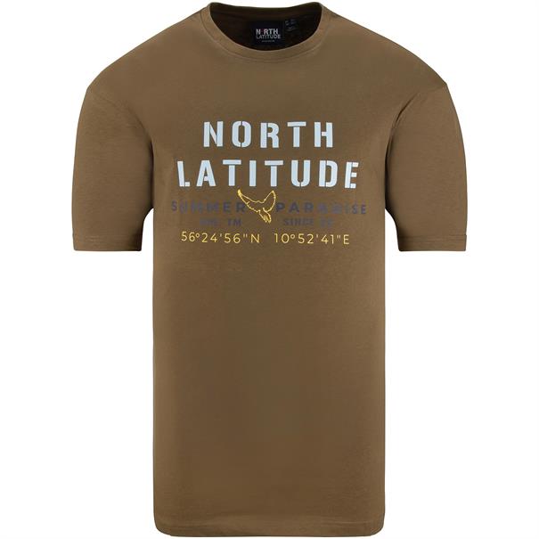 NORTH T-Shirt oliv