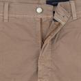 PIERRE CARDIN Baumwollhose braun