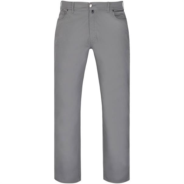 PIERRE CARDIN Baumwollhose grau