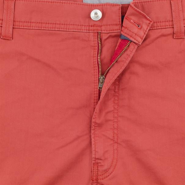 PIERRE CARDIN Baumwollhose rot