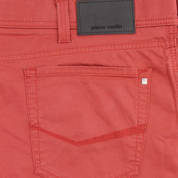 PIERRE CARDIN Baumwollhose rot