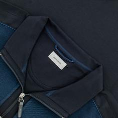 PIERRE CARDIN Sweatjacke blau