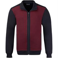PIERRE CARDIN Sweatjacke rot