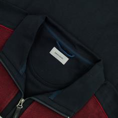 PIERRE CARDIN Sweatjacke rot