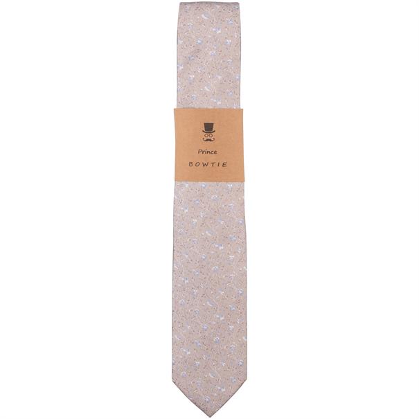 PRINCE BOWTIE Krawatte hellbraun