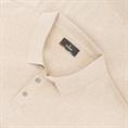 RAGMAN halbarm Polo-Pullover beige