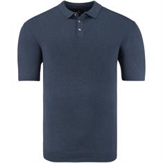 RAGMAN halbarm Polo-Pullover marine