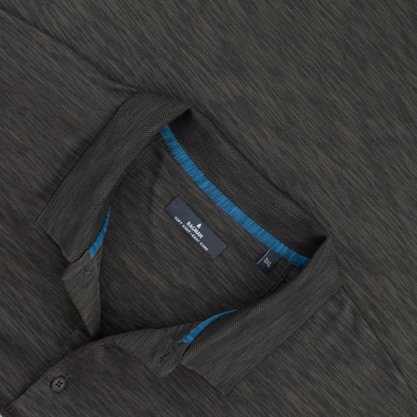 RAGMAN halbarm Poloshirt anthrazit