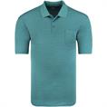 RAGMAN halbarm Poloshirt grün