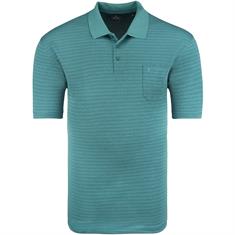 RAGMAN halbarm Poloshirt grün