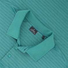 RAGMAN halbarm Poloshirt grün