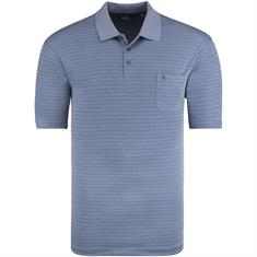 RAGMAN halbarm Poloshirt jeansblau