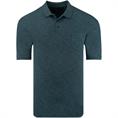 RAGMAN halbarm Poloshirt petrol-meliert