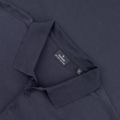 RAGMAN langarm Poloshirt - EXTRA lang marine