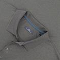 RAGMAN langarm Poloshirt grau-meliert