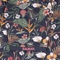 RAGMAN Poloshirt All-Over-Print blau