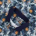 RAGMAN Poloshirt All-Over-Print blau