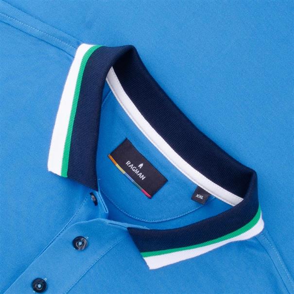 RAGMAN Poloshirt blau