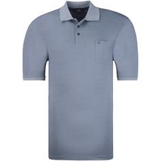 RAGMAN Poloshirt - EXTRA lang blau