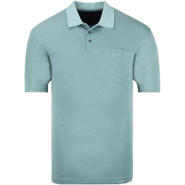 RAGMAN Poloshirt grün