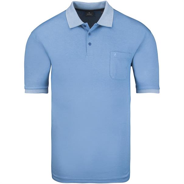 RAGMAN Poloshirt hellblau
