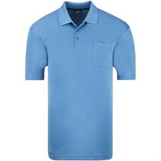 RAGMAN Poloshirt mittelblau