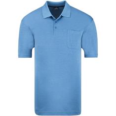 RAGMAN Poloshirt mittelblau