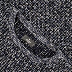 RAGMAN Pullover blau-meliert