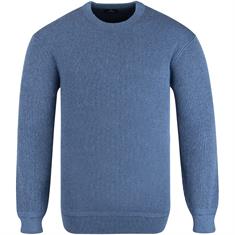RAGMAN Pullover blau-meliert