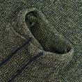 RAGMAN Schalkragen-Pullover grün
