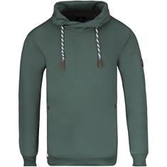 RAGMAN Schalkragen-Sweatshirt grün