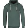 RAGMAN Schalkragen-Sweatshirt grün