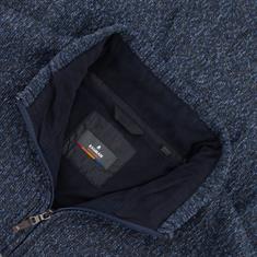 RAGMAN Strickjacke blau-meliert