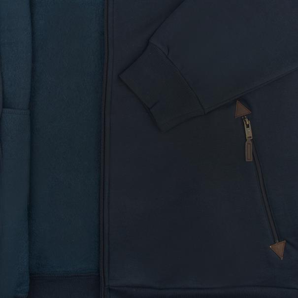 RAGMAN Sweatjacke dunkelblau