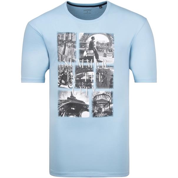 RAGMAN T-Shirt hellblau