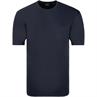 RAGMAN T-Shirt mit Brusttasche blau-meliert