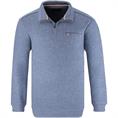 RAGMAN Troyer-Sweatshirt blau