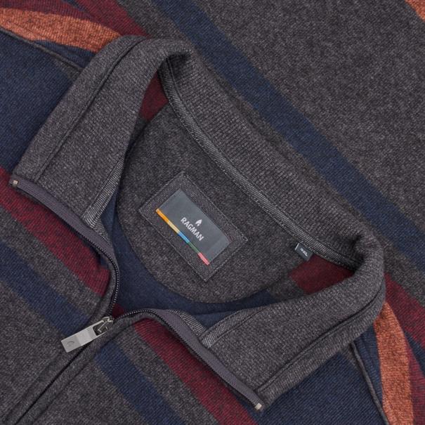 RAGMAN Troyer-Sweatshirt grau