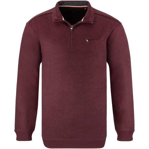 RAGMAN Troyer-Sweatshirt rot