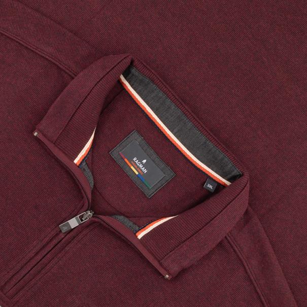 RAGMAN Troyer-Sweatshirt rot