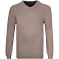 RAGMAN V-Pullover beige