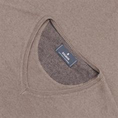 RAGMAN V-Pullover beige
