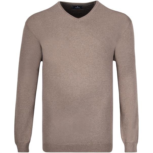 RAGMAN V-Pullover beige