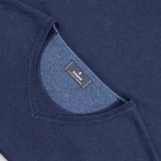 RAGMAN V-Pullover blau