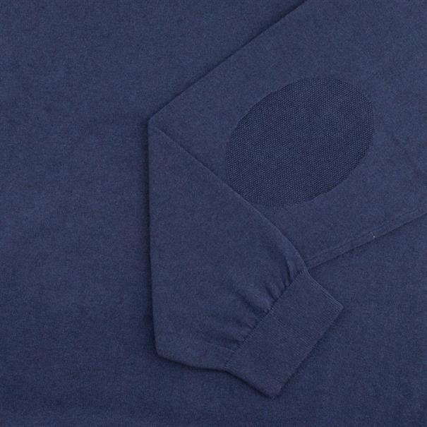 RAGMAN V-Pullover blau