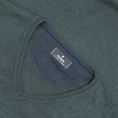 RAGMAN V-Pullover grün