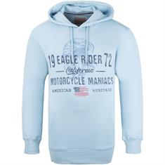 REDFIELD Kapuzen-Sweatshirt hellblau