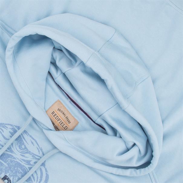 REDFIELD Kapuzen-Sweatshirt hellblau